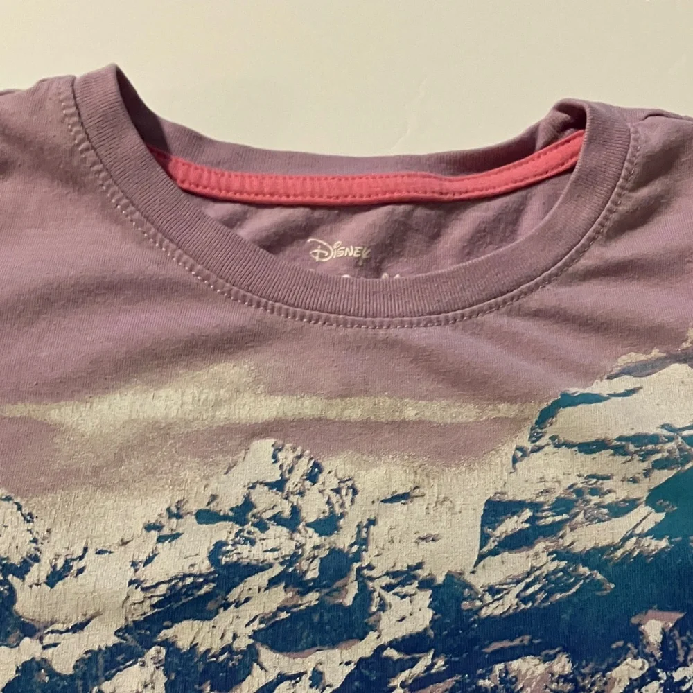 Disney Minnie Mouse and Gang with Mountain Background Lilac‎ Tee